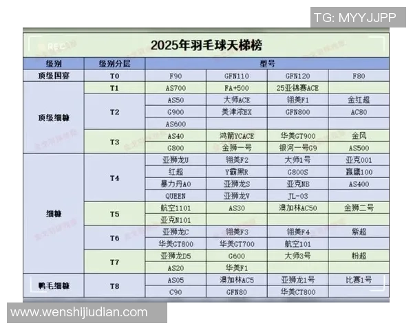 权威发布：羽毛球耐力实力榜单